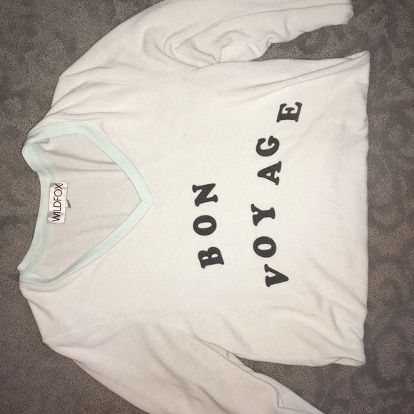 Wild fox bon voyage sweatshirt - Picture 2 of 2
